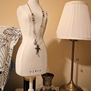 Lucky Brand Layered Boho Charm Necklace